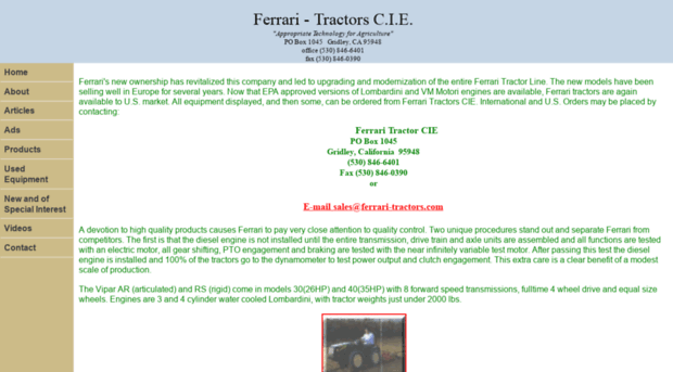 ferrari-tractors.com