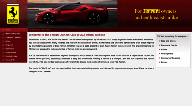 ferrariownersclub.org