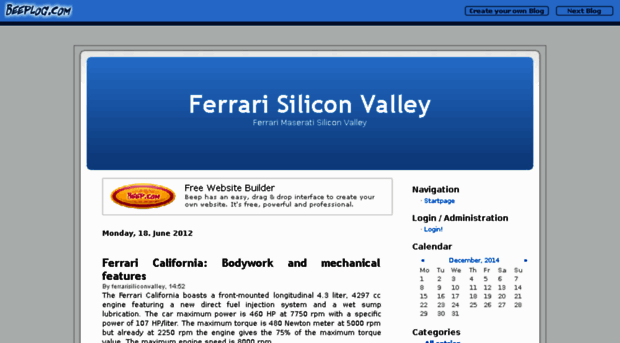 ferrarisiliconvalley.beeplog.com