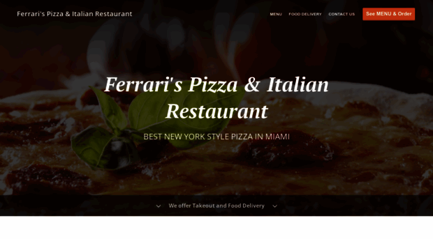 ferrarispizzaonline.com