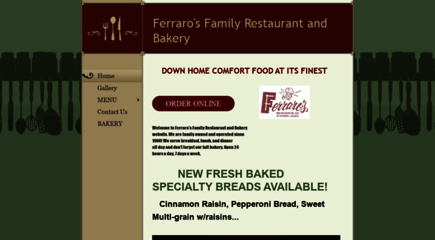 ferrarosrestaurantandbakery.com