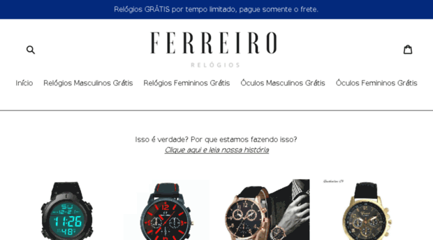 ferreirorelogios.com