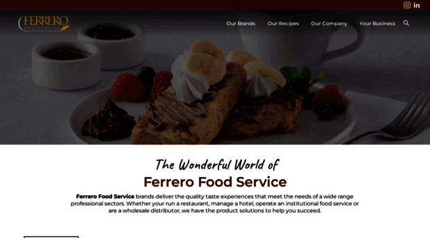 ferrerofoodservice.com