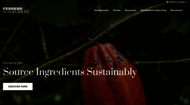 ferrerosustainability.com