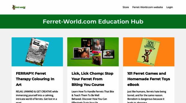 ferret-world.mykajabi.com