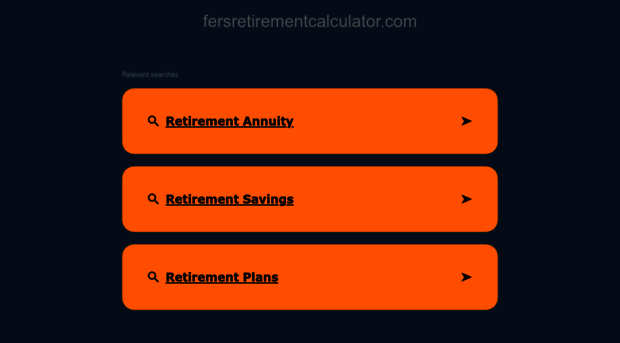 fersretirementcalculator.com