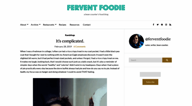 ferventfoodie.com