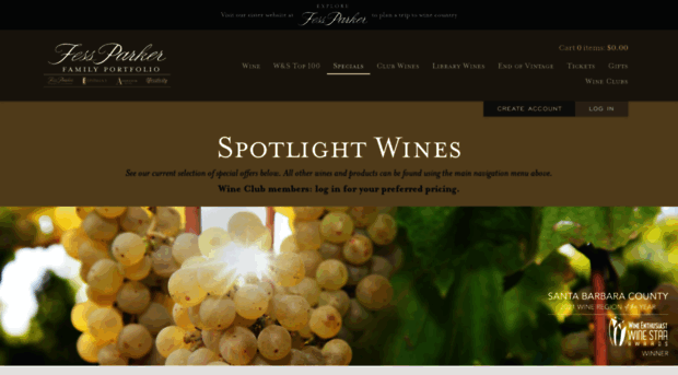 fessparkerwineshop.com