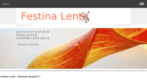 festinalentefinland.com