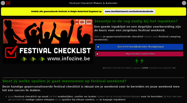 festivalchecklist.infozine.be