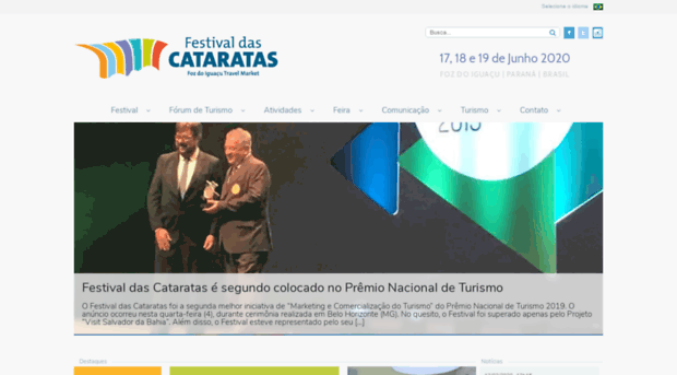 festivaldeturismodascataratas.com