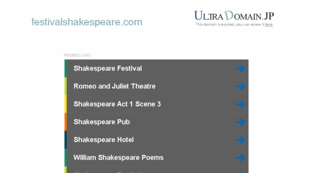 festivalshakespeare.com