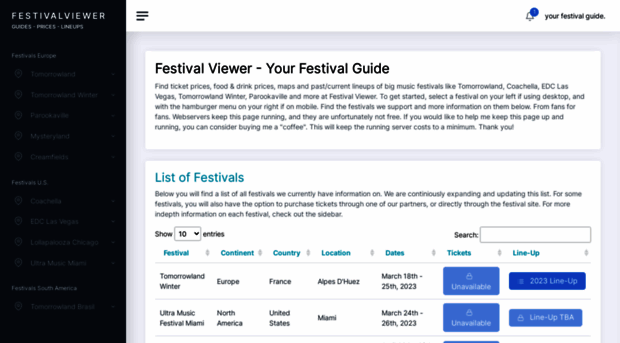 festivalviewer.com