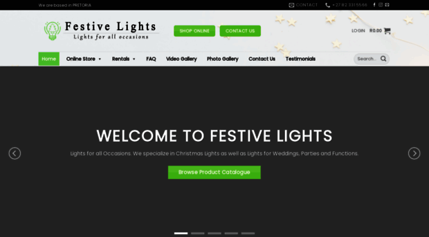 festivelights.co.za