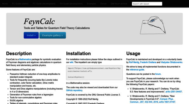 feyncalc.github.io