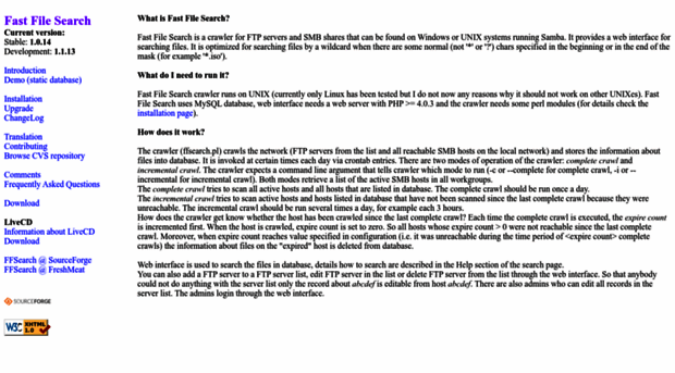 ffsearch.sourceforge.net