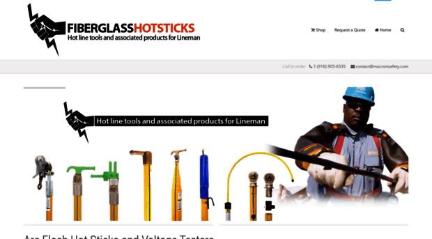 fiberglasshotsticks.com