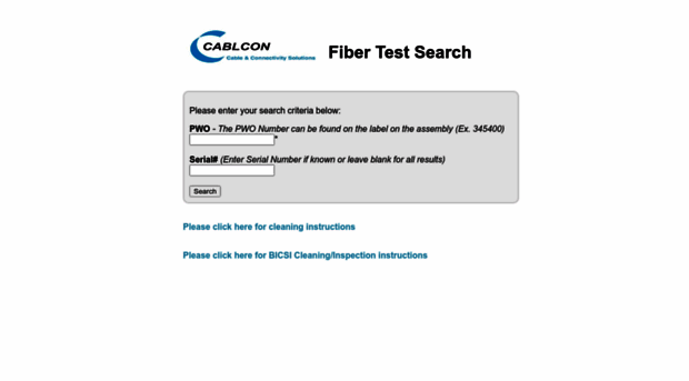 fibertest.cablcon.com