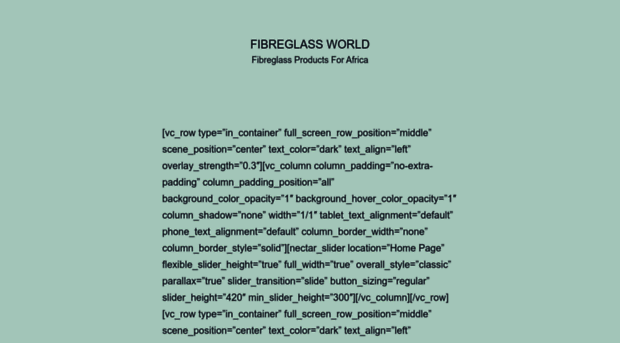fibreglassworld.co.za