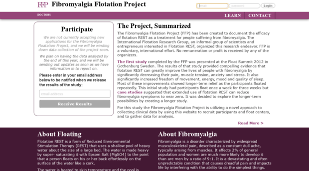 fibromyalgiaflotationproject.com