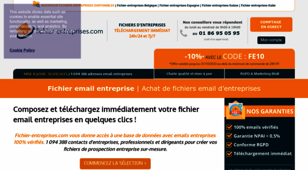 fichier-entreprises.com