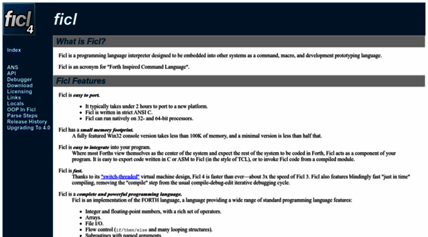 ficl.sourceforge.net