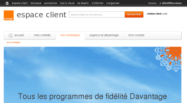 fidelitedavantage.orange.fr