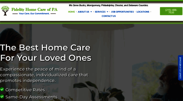 fidelityhomecarepa.com