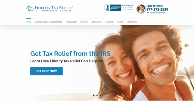 fidelitytaxrelief.com