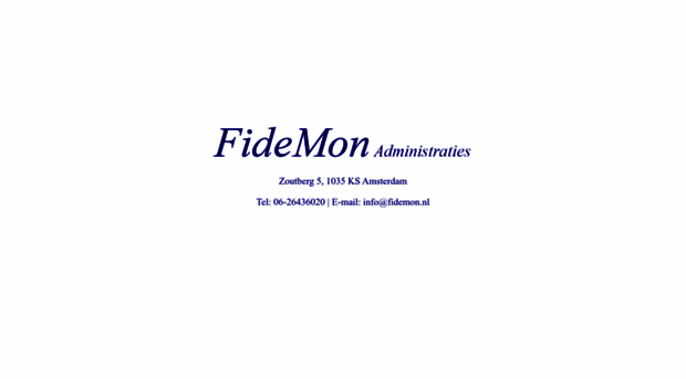 fidemon.nl