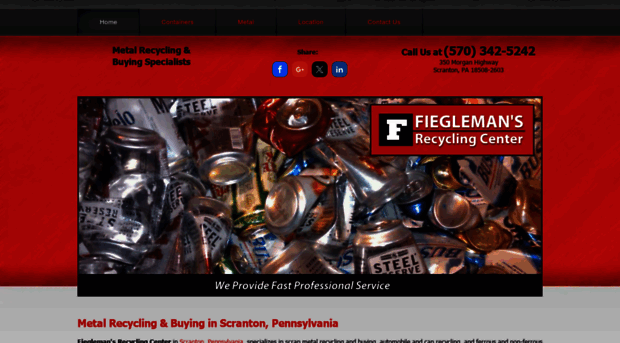 fieglemanrecycling.com