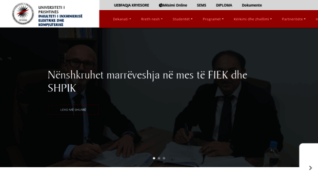 fiek.uni-pr.edu