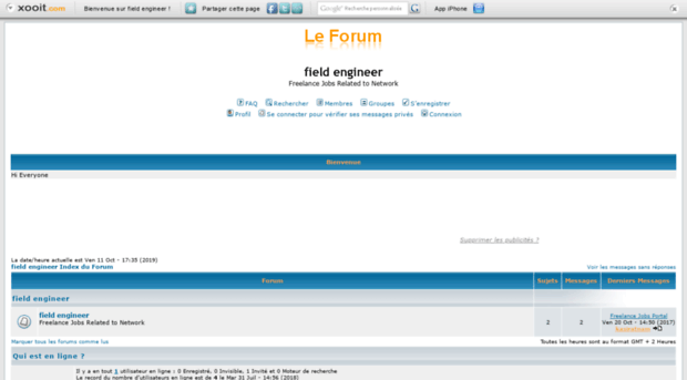 fieldengineer.clicforum.com