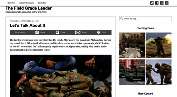 fieldgradeleader.themilitaryleader.com