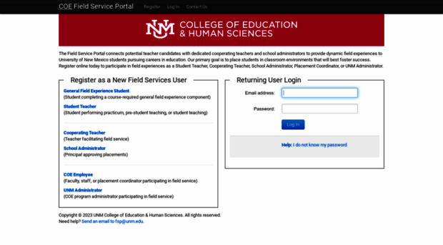 fieldservice.unm.edu