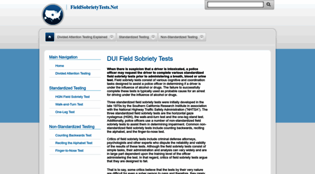 fieldsobrietytests.net