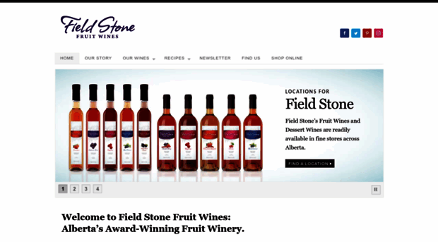 fieldstonefruitwines.com