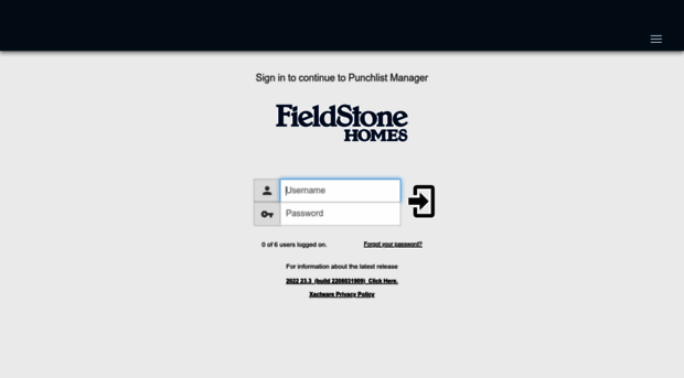 fieldstonehomes.punchlistmanager.net