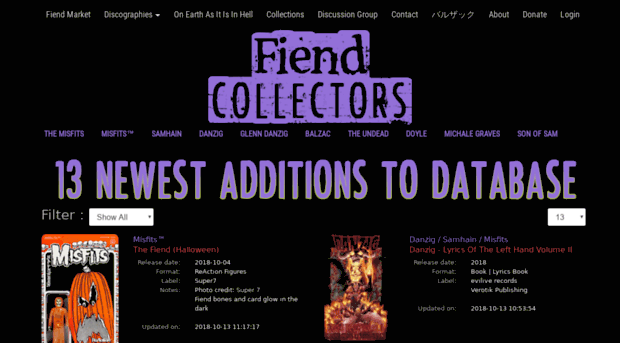 fiendcollectors.com