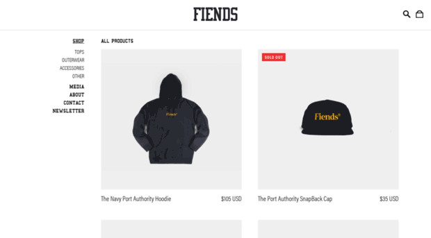 fiendshop.com