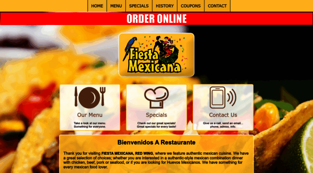 fiestamexicanaredwing.com