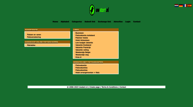 fietsvakantie.uwstart.nl