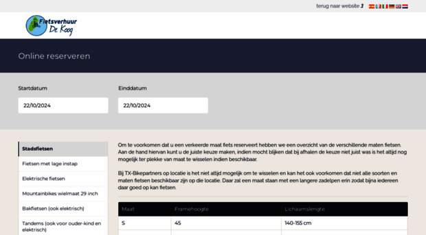 fietsverhuurdekoog.fietsreserveren.nl