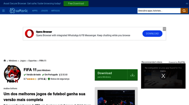 fifa-11.softonic.com.br