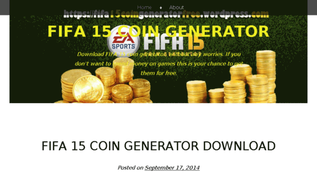 fifa15coingeneratorfree.wordpress.com