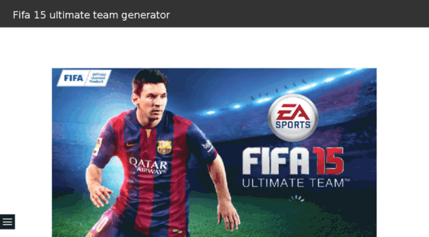 fifa15ultimateteamgenerator.wordpress.com