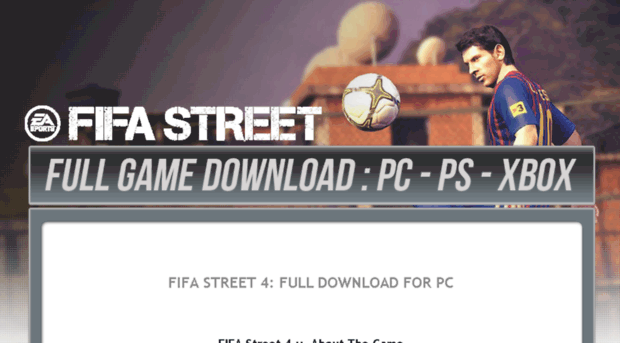 fifa street 4 pc