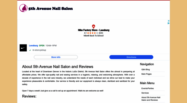 fifthavenuenails.com