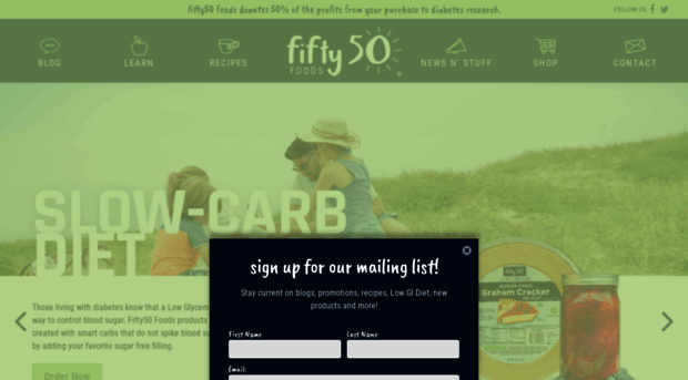 fifty50foods.com