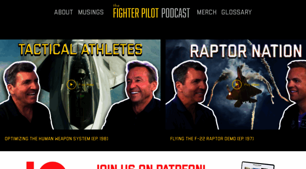 fighterpilotpodcast.com